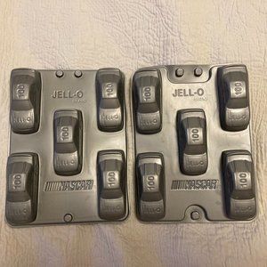 Jello Molds of Nascar Cars